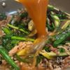 【茄子とニラの旨辛肉炒め】おかわり止まらない！！の工程3