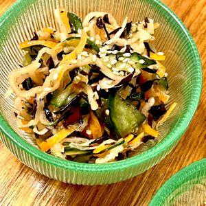 michuの作ってみた!投稿(切り干し大根とひじきの《腸活♡中華サラダ》)