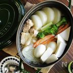 鶏肉とはんぺんの割烹白だしおでん