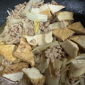 856908の作ってみた!投稿(厚揚げとトロトロ白菜の☆中華風そぼろあんかけ)
