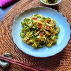 夏野菜ペロっと食べ過ぎちゃう♡【きゅうりとズッキーニの佃煮】