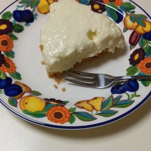 marine55の作ってみた!投稿(レアチーズケーキ)