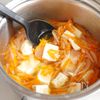 【卵と豆腐のあんかけ丼】人参と玉ねぎの優しい甘さ。の工程7