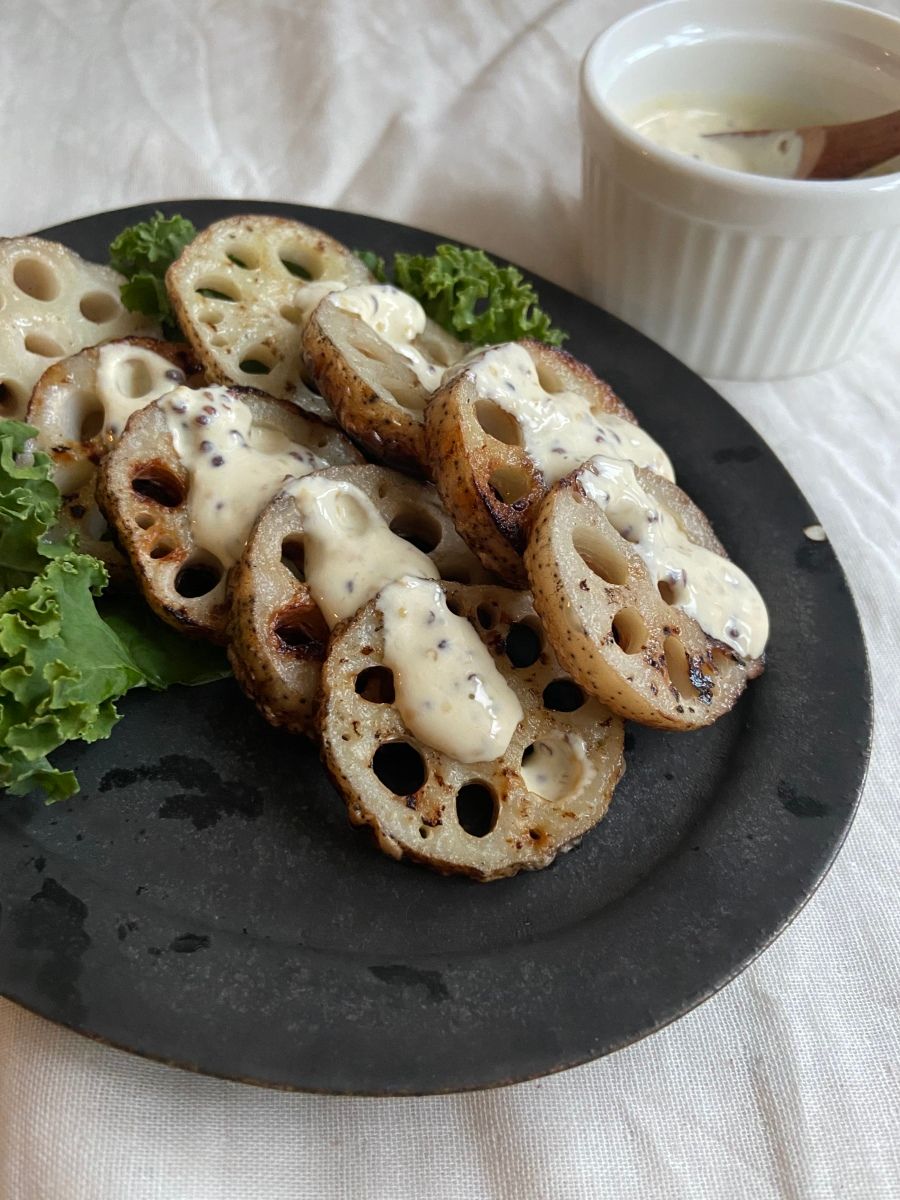 生姜焼きのスティッキーハムホックのレシピ