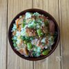 レンジで簡単!【さつま揚とたけのこの彩り混ぜご飯】の工程4