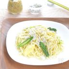 ＝春キャベツとアスパラdeしらす焼きそば＝