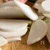 かぶの明太子オイル和えの工程1