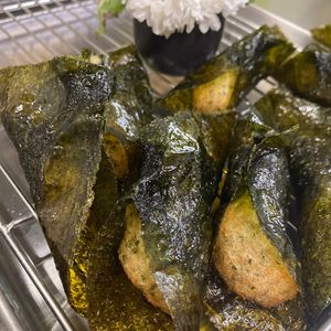 そら・ゆずの作ってみた!投稿(長芋の磯辺揚げ)