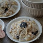 白菜とえのきの海苔塩麴和え