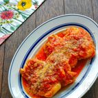 フレッシュトマトで♪チキンソテーのトマト煮