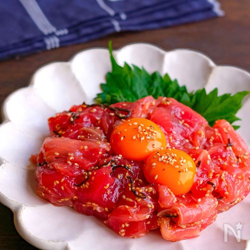 お手軽まぐろ切り落としで作る濃厚旨味漬け
