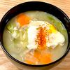 michuの作ってみた!投稿(栄養満点！たっぷり野菜と卵の味噌汁)