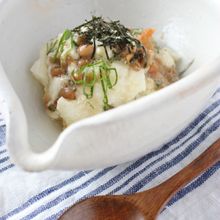 長芋と納豆の簡単おつまみ