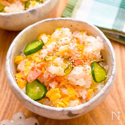 【ちらし寿司風◎混ぜご飯】ひなまつりに是非♫