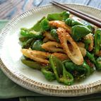 ＊ちくわとピーマンの甘辛オイスター酢炒め＊お弁当に◎