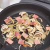 ベーコンチーズグラタンの工程1