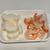サクッと軽い食感の♪【長芋と海老ののり塩フリット】の下準備