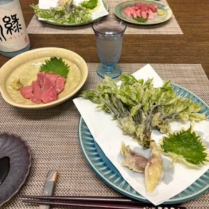 ヨウコばぁばの作ってみた!投稿(サクッと揚げるコツも紹介！山菜の天ぷら)