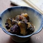 ヘルシーに作る、茄子のごま味噌炒め