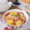 さつまいもとベーコンのバター醤油ごはん│やみつき秋ごはんの工程4