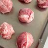 めちゃ旨♡豚こまボールの大葉マヨ和えの工程3