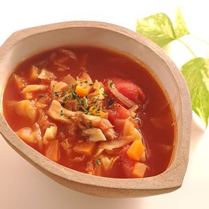 とのちゃまの作ってみた!投稿(『ダイエットや置き換えにも◎野菜たっぷり♪燃焼トマトスープ』)