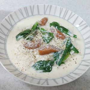 Patchouli🐱🐾の作ってみた!投稿(火を使わず出来る♪♪豆腐と豆乳のヘルシークリーミー素麺♪♪)