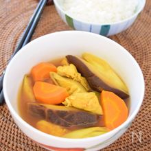 寒い冬におすすめ！具材ゴロゴロスープカレーのレシピ