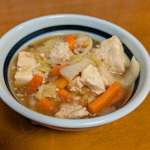 ゆきまる🐬🫧の作ってみた!投稿(【白菜と豆腐のとろとろ煮】生姜で温まる♪ ヘルシーおかず♡)
