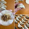 サバの味噌煮缶ともやしの餃子の工程3