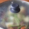 鮭と春野菜のレモンバター蒸しの工程6