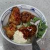 【復刻再現】丸亀製麺の!辛タル鶏天ぶっかけ♪の工程7