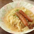 とろ旨！たっぷりキャベツのコンソメ煮★粒マスタード添え