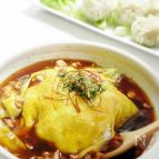 鮭入り天津飯