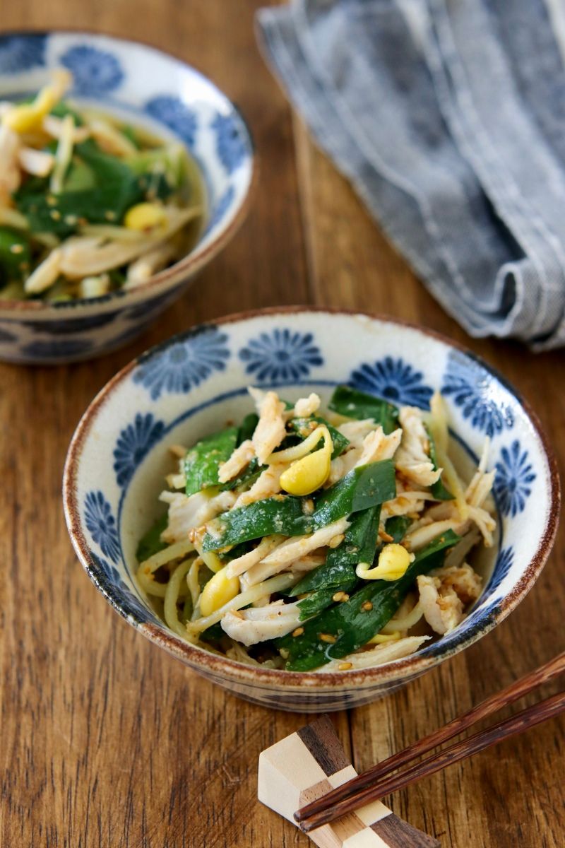 豆もやし様 お手軽！時短献立♪ 豆もやしとピーマンの中華風サラダのレシピ