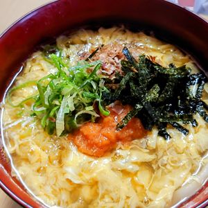 まゆのの作ってみた!投稿(【ふわたま明太とろみうどん】とろ旨！汁まで飲み干すおいしさ！)