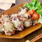 【チーズつくね】やみつき確定✨袋で揉んで焼くだけ！
