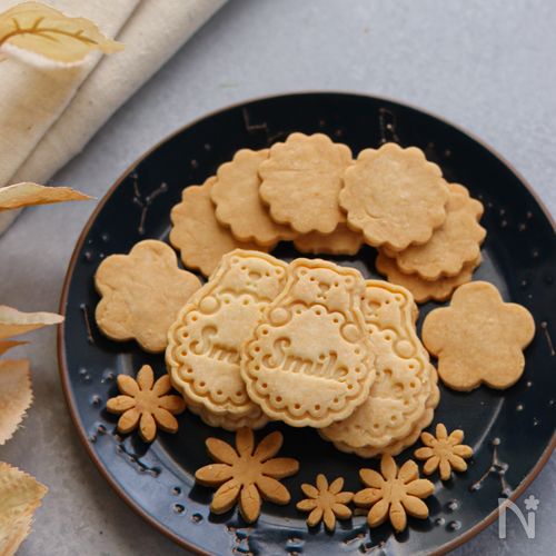 【卵・小麦不使用】米粉のメープルクッキー