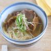 牛肉とザーサイの旨味だしそうめん
