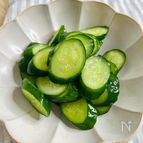 【きゅうりの白だし浅漬け】ポリ袋ですぐでき！