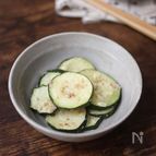 トースターで簡単調理♪ズッキーニのナムル