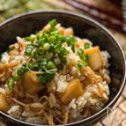 ホタテとえのきの《にんにく♡甘辛混ぜごはん》