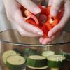 重ねて煮るだけ！夏野菜の旨み♡重ね煮ラタトゥイユの工程2