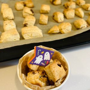 361192の作ってみた!投稿(ザクザクチョコチップのひとくちスコーン)