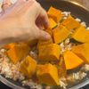 かぼちゃの鶏そぼろ煮の工程3