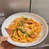 ケの作ってみた!投稿(パスタより美味しい!?『うどんナポリタン』ランチに最適♡)