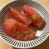 りぃママの作ってみた!投稿(◆トマトのすりごまナムル◆1分で完成!)
