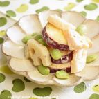 レンチン！れんこんとさつまいものごま味噌あえ