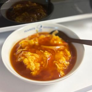 りりの作ってみた!投稿(5分で完成！【絶品とろたま甘酢天津飯】餡はレンジで簡単♩)