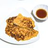 ごんべすの作ってみた!投稿(【長ねぎとちくわのチーズチヂミ】カリッとおいしい♪)
